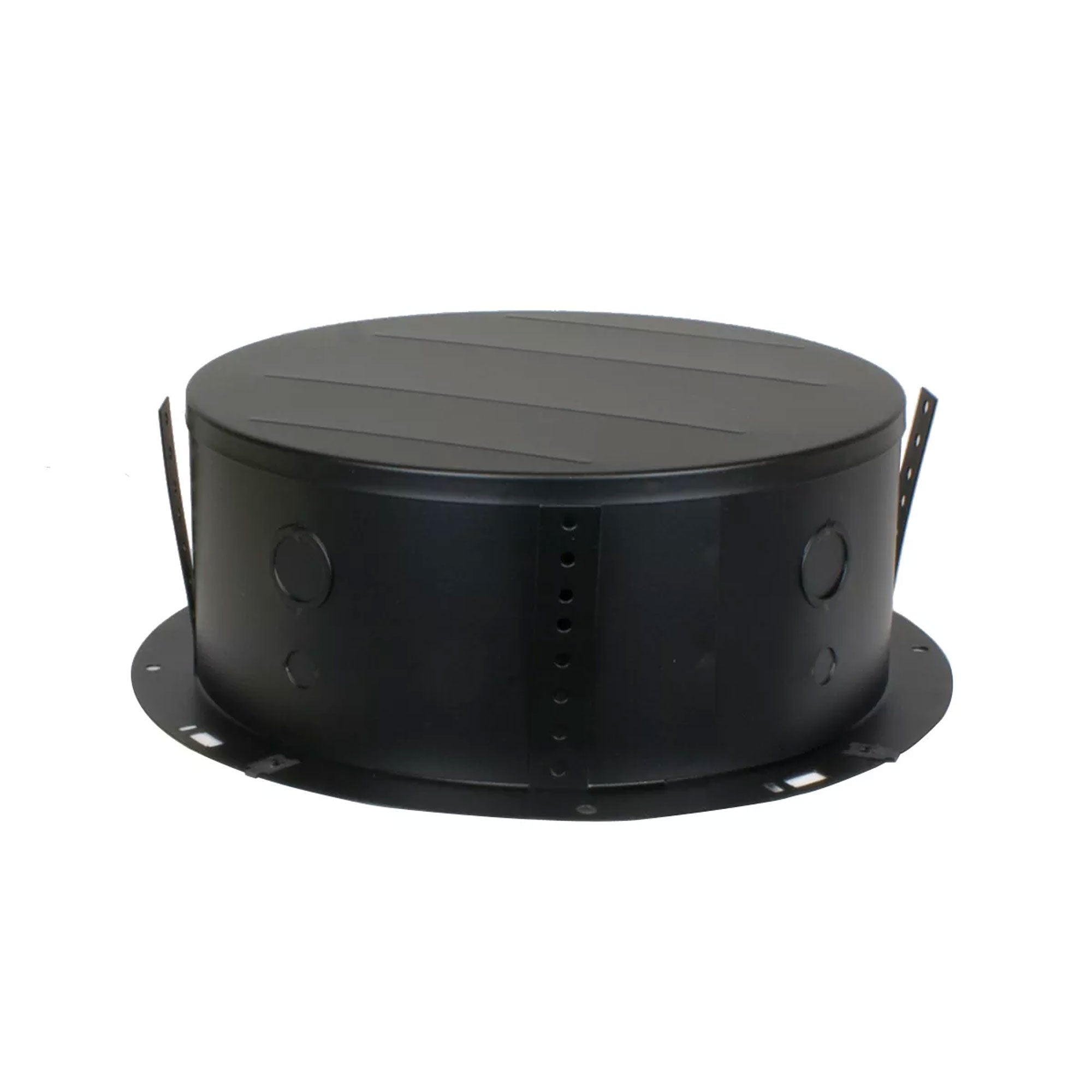 Lowell BME84 Steel Enclosure with Plastic Trim Ring for 8" Speaker, Blind Mount (3 Pack)