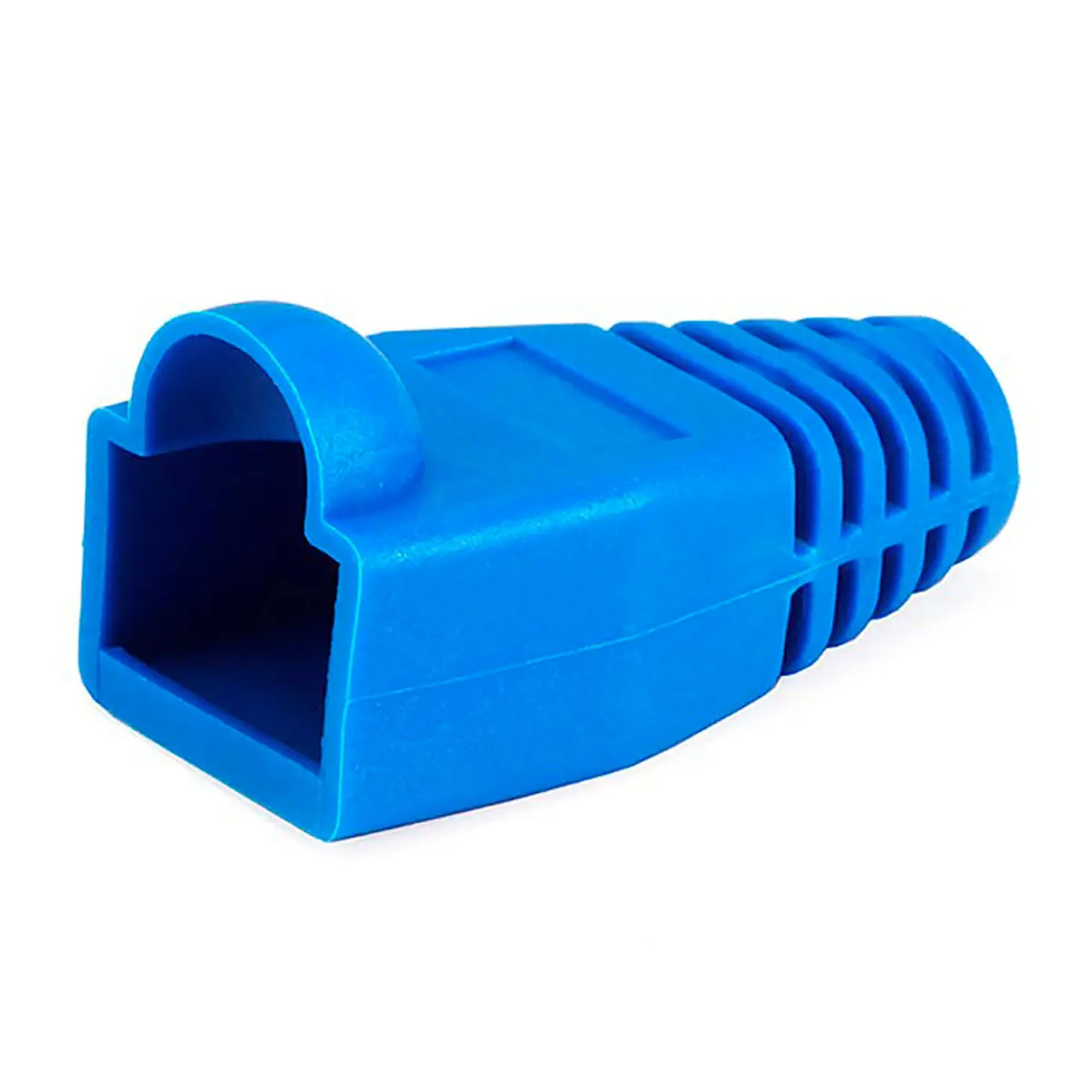 Performance Audio RJ45 CAT5, CAT5e Ethernet Network Cable Strain Relief Boot (6.5mm, Blue)
