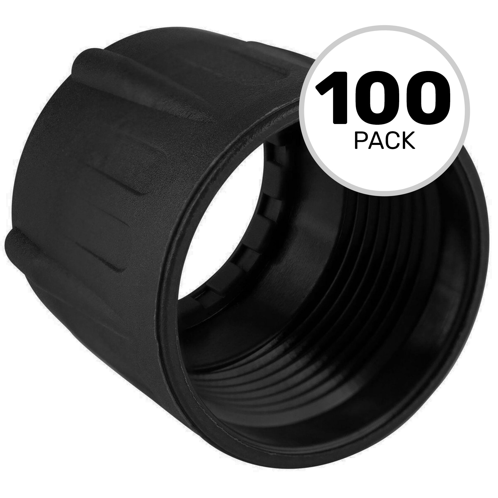 Neutrik BSE-0 Color Coding Boot for NE8MX and NE8MC (Black, Box of 100) Image 1