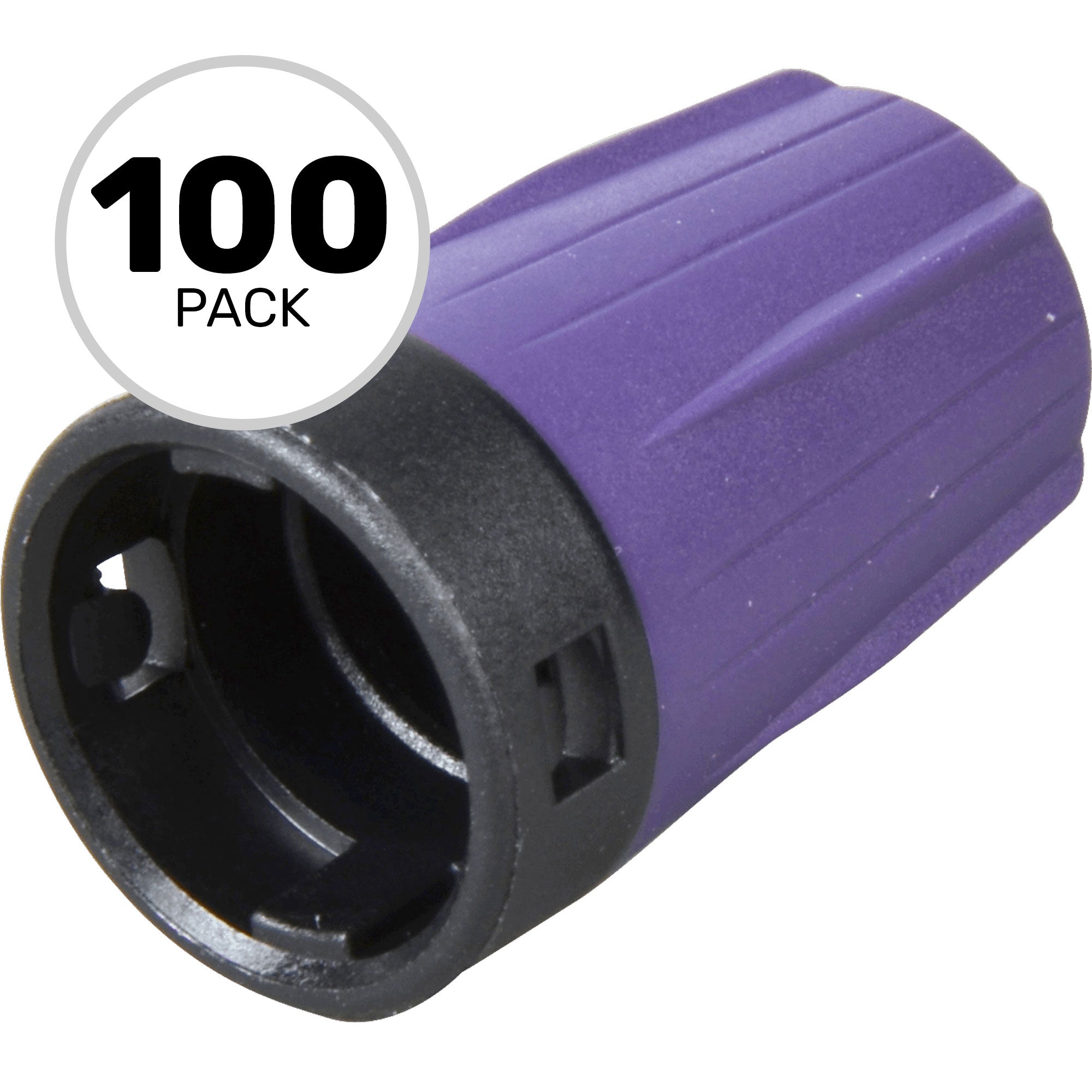 Neutrik BST-BNC-7 Color Coding Boot for rearTWIST BNC Series (Violet, Box of 100)