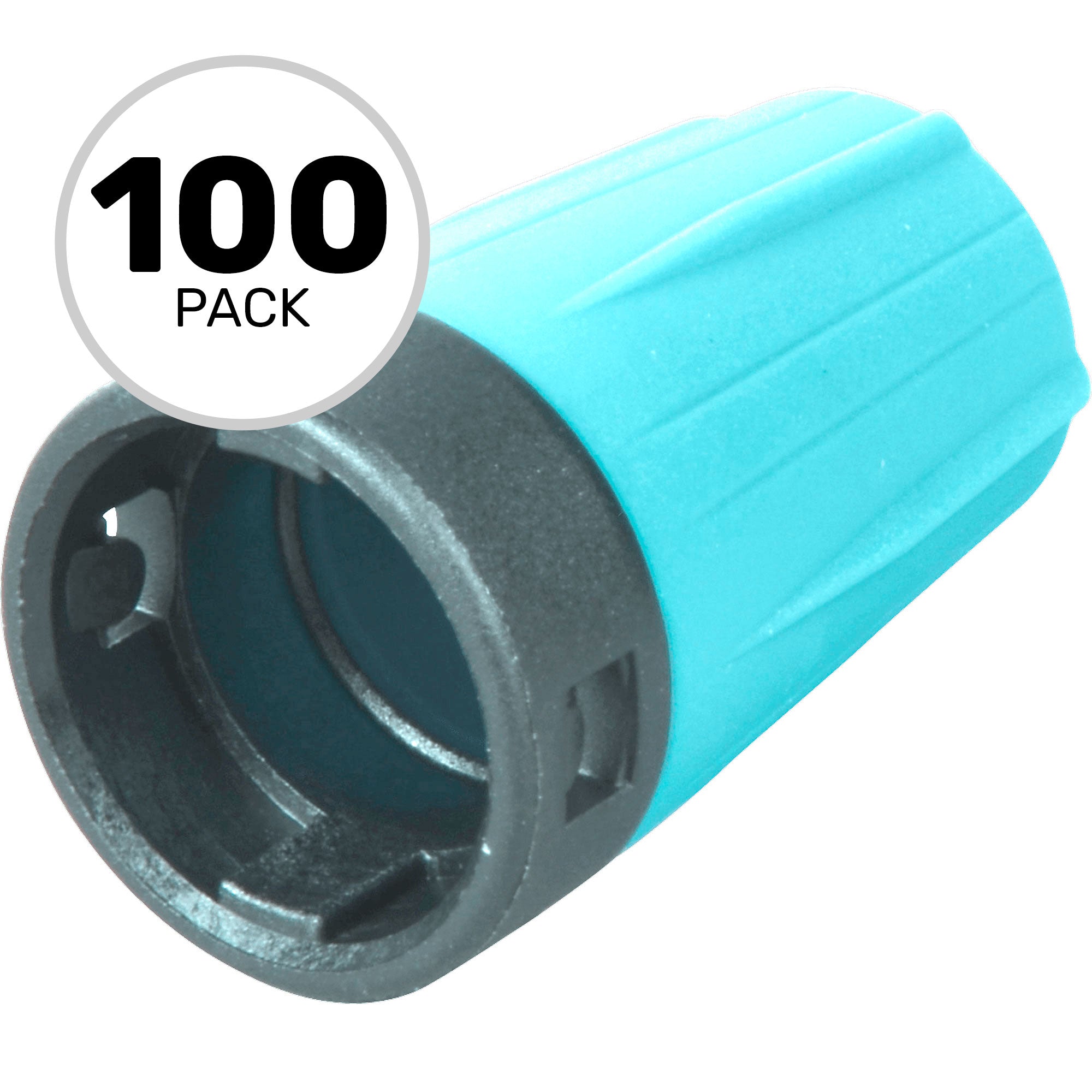 Neutrik BST-BNC-CY Color Coding Boot for rearTWIST BNC Series (Turquoise, Box of 100)