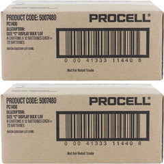 Duracell Procell C 1.5V Alkaline Batteries (144 Pack) Image 1