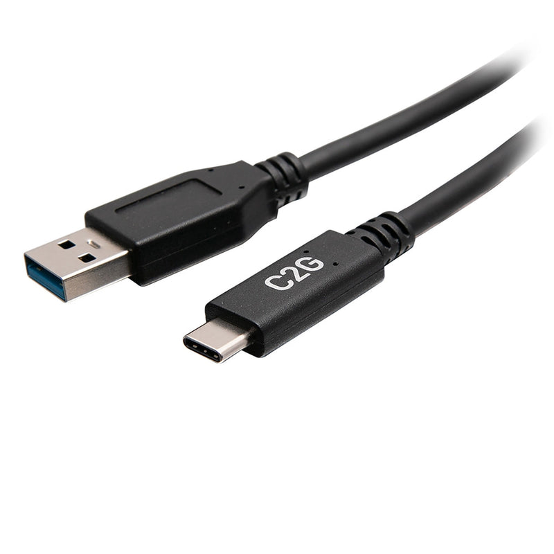 C2G 28875 USB-C Male to USB-A Male Cable - USB 3.2 Gen 1 (1')