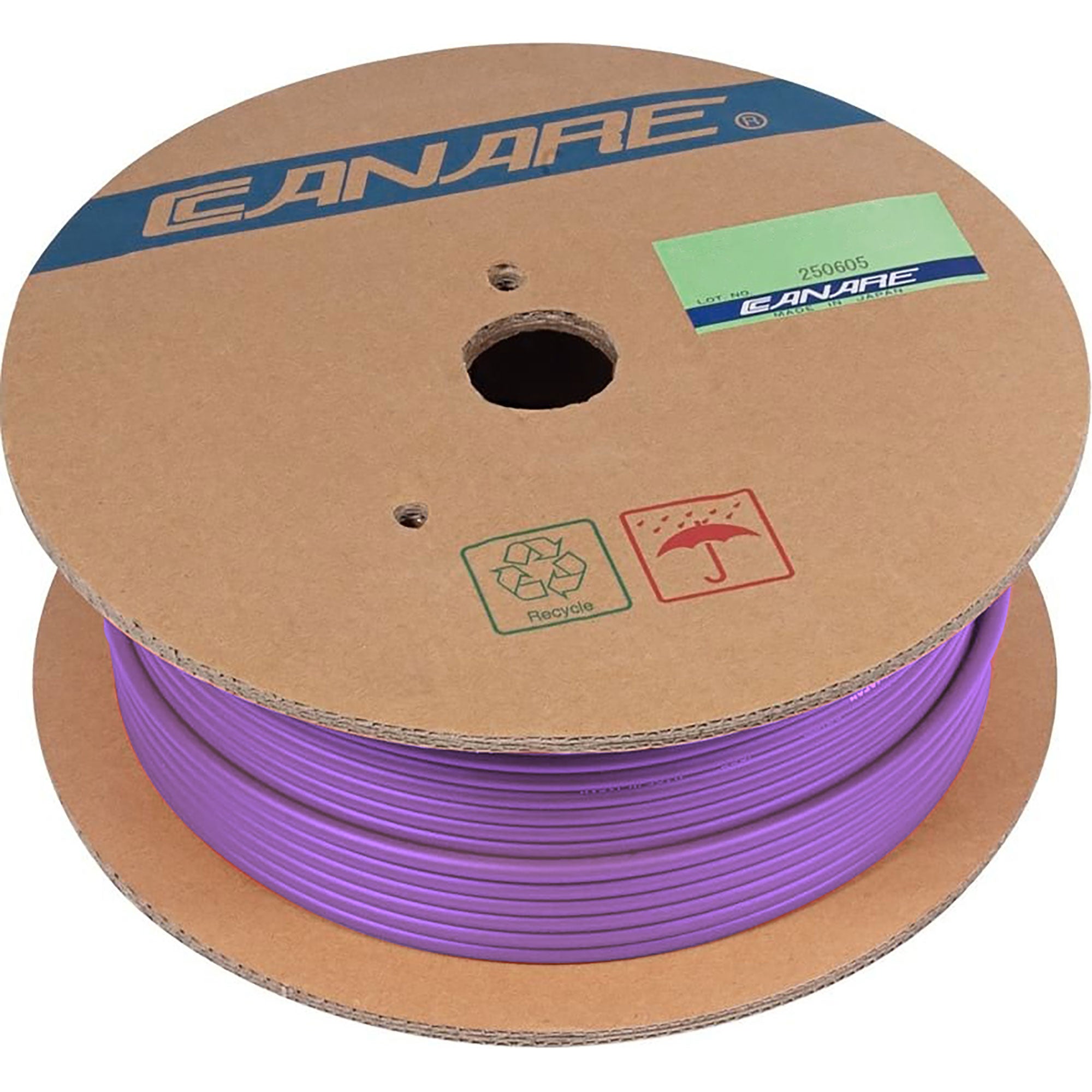 Canare L-4CFB 75 Ohm 3G-SDI / HD-SDI Digital Video Coaxial Cable RG-59 Type (Purple, 656'/200m)
