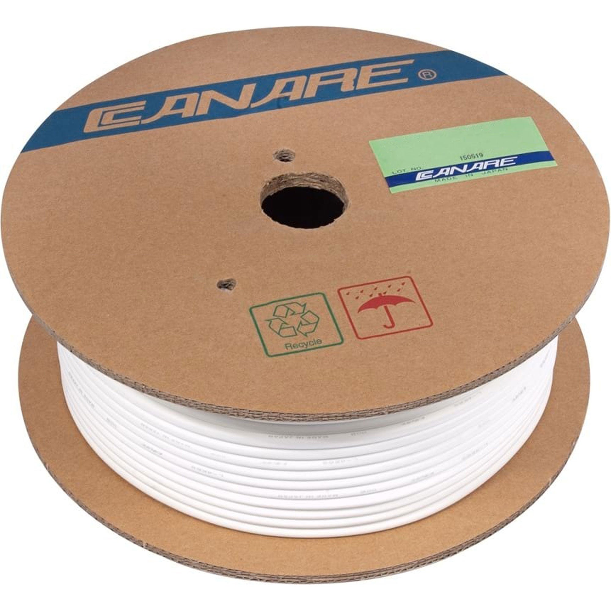 Canare L-3CFB 75 Ohm 3G-SDI / HD-SDI Digital Video Coax Cable RG-59 Type (White, 984'/300m)