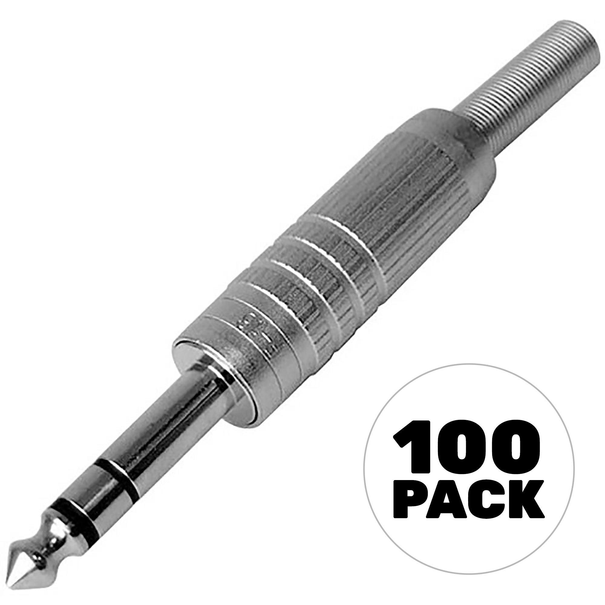 Canare F-16 Stereo 1/4 Phone Plug (TRS) (100 Pack)