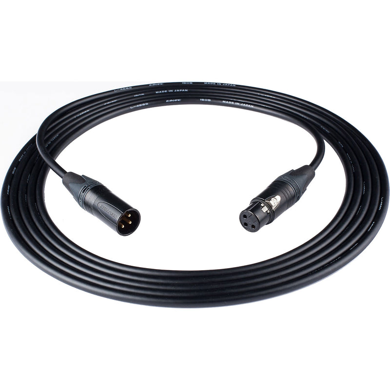 Performance Audio Professional Canare L-4E6S XLR-XLR Microphone Cable (25', Black)