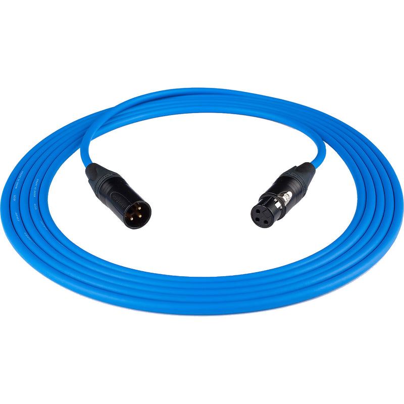 Performance Audio Professional Canare L-4E6S XLR-XLR Microphone Cable (25', Blue)
