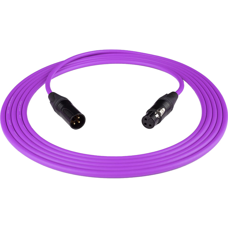 Performance Audio Professional Canare L-4E6S XLR-XLR Microphone Cable (20', Purple)