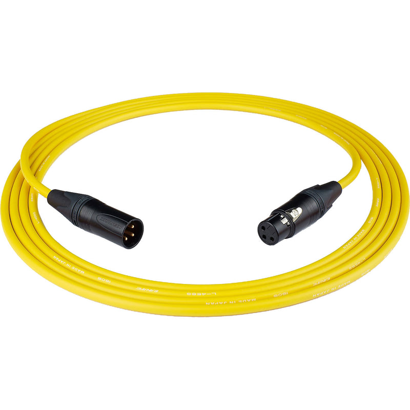 Performance Audio Professional Canare L-4E6S XLR-XLR Microphone Cable (20', Yellow)