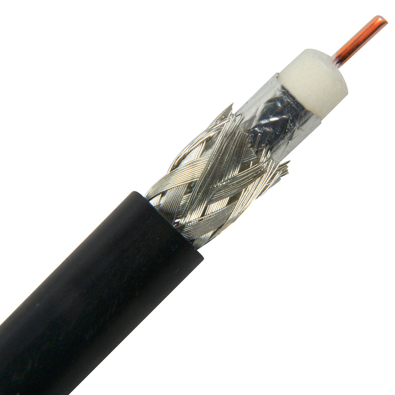 Canare L-5CFB 75 Ohm 3G-SDI / HD-SDI Digital Video Coaxial Cable RG-6 Type (Black, By the Foot)