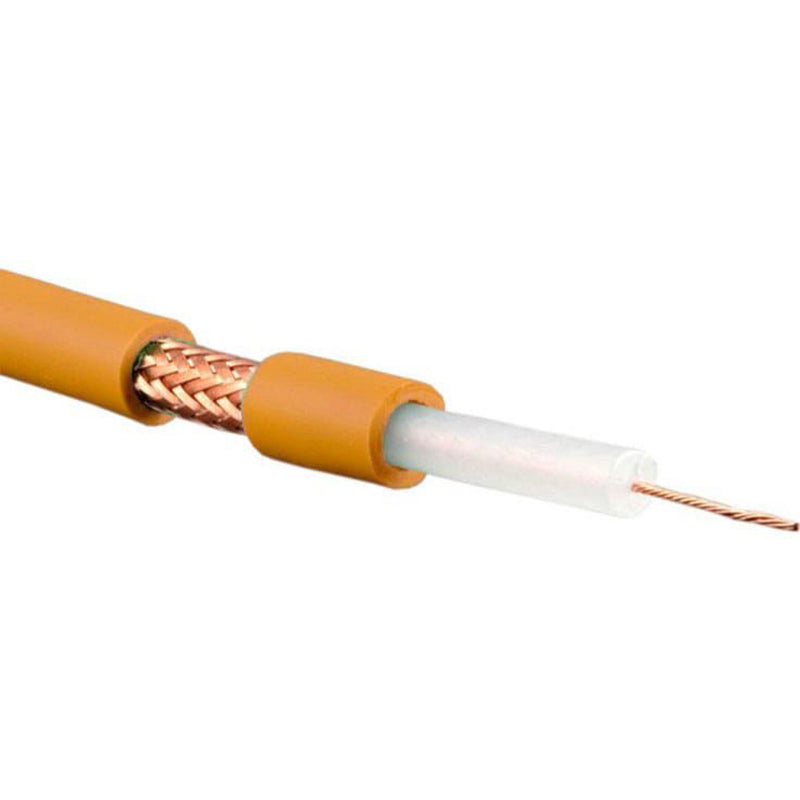 Canare LV-61S 75 Ohm Coaxial Video Cable RG-59 Type (Orange, 500'/153m)