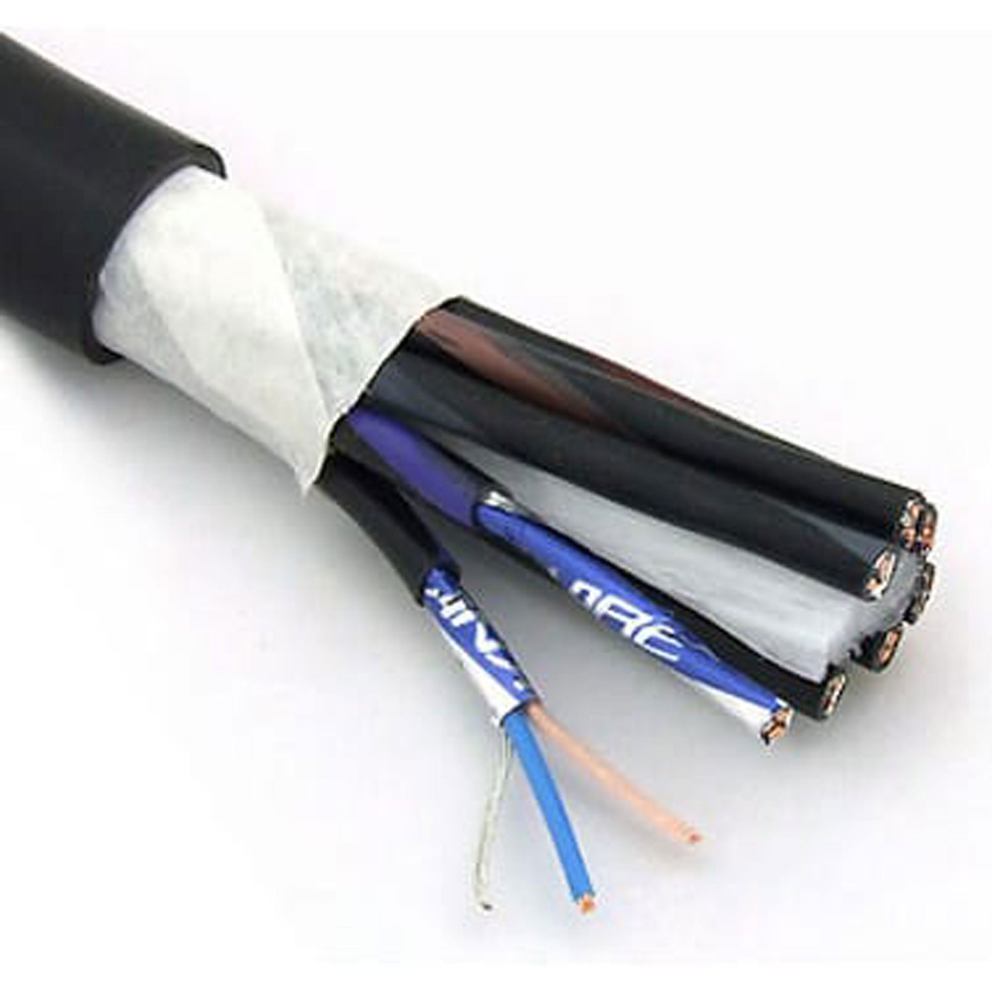 Canare MR202-8AT 8-Channel Twisted Pair Audio Snake Cable with Foil Shield (Black, 328'/100m)