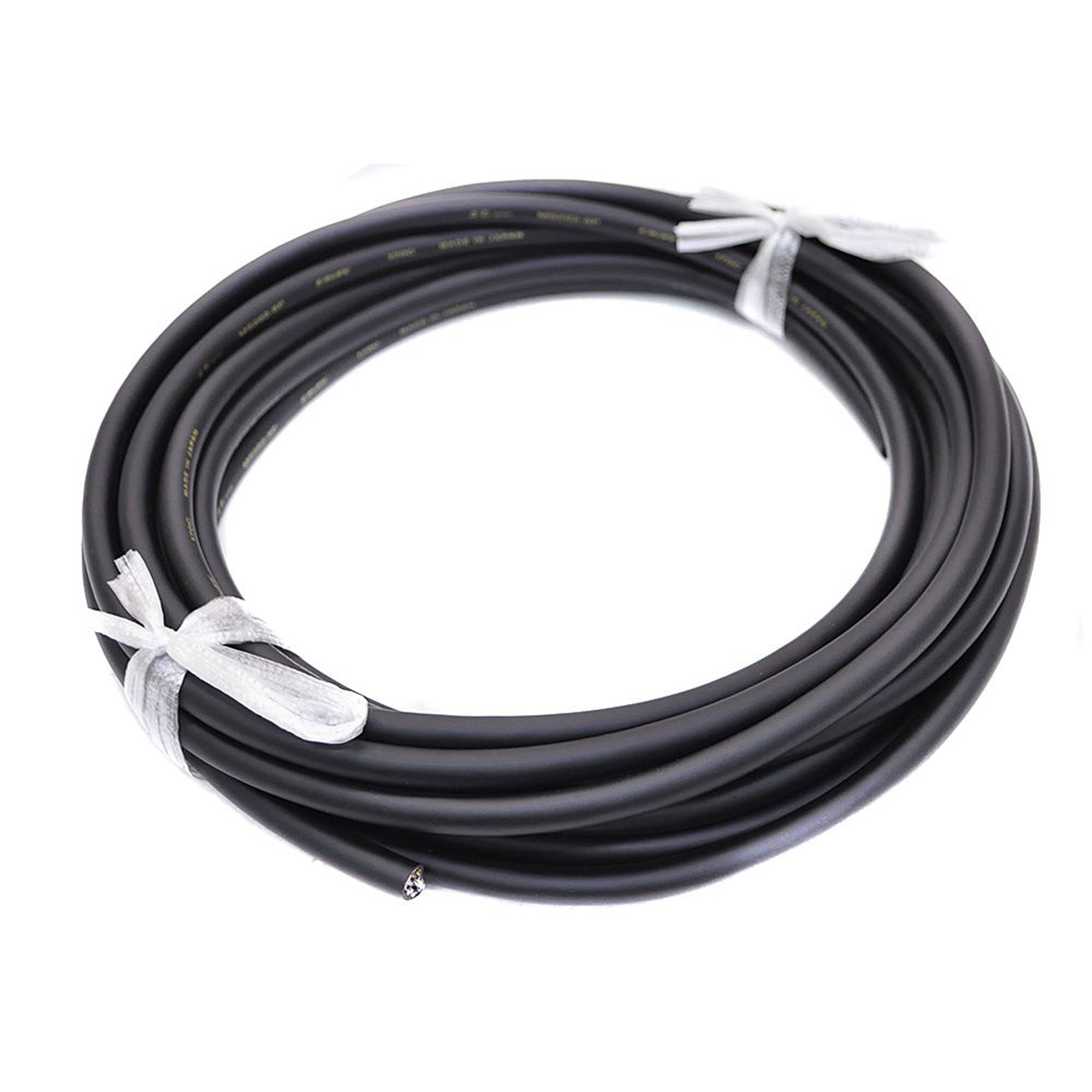 Canare MS202-8P 8-Channel Twisted Pair Audio Snake Cable with Spiral Shield (Black, By the Foot)