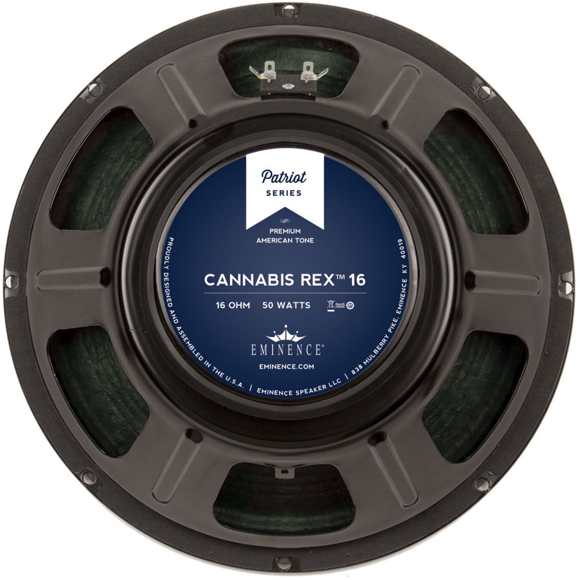 Eminence Cannabis Rex 12" Guitar Speaker, 16 Ohm