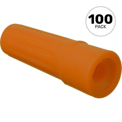 Canare CB05A Cable Boot for LV-77S, L-5, L-4.5 & V-5 Series Cables (Orange, 100 Pack) Image 1