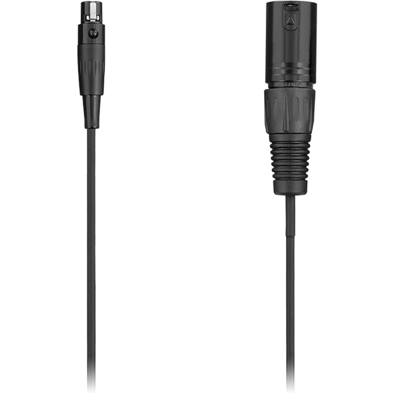 Audix CBLM50 Shielded Microphone Mini XLR-F to XLR-M Cable (50', Black)