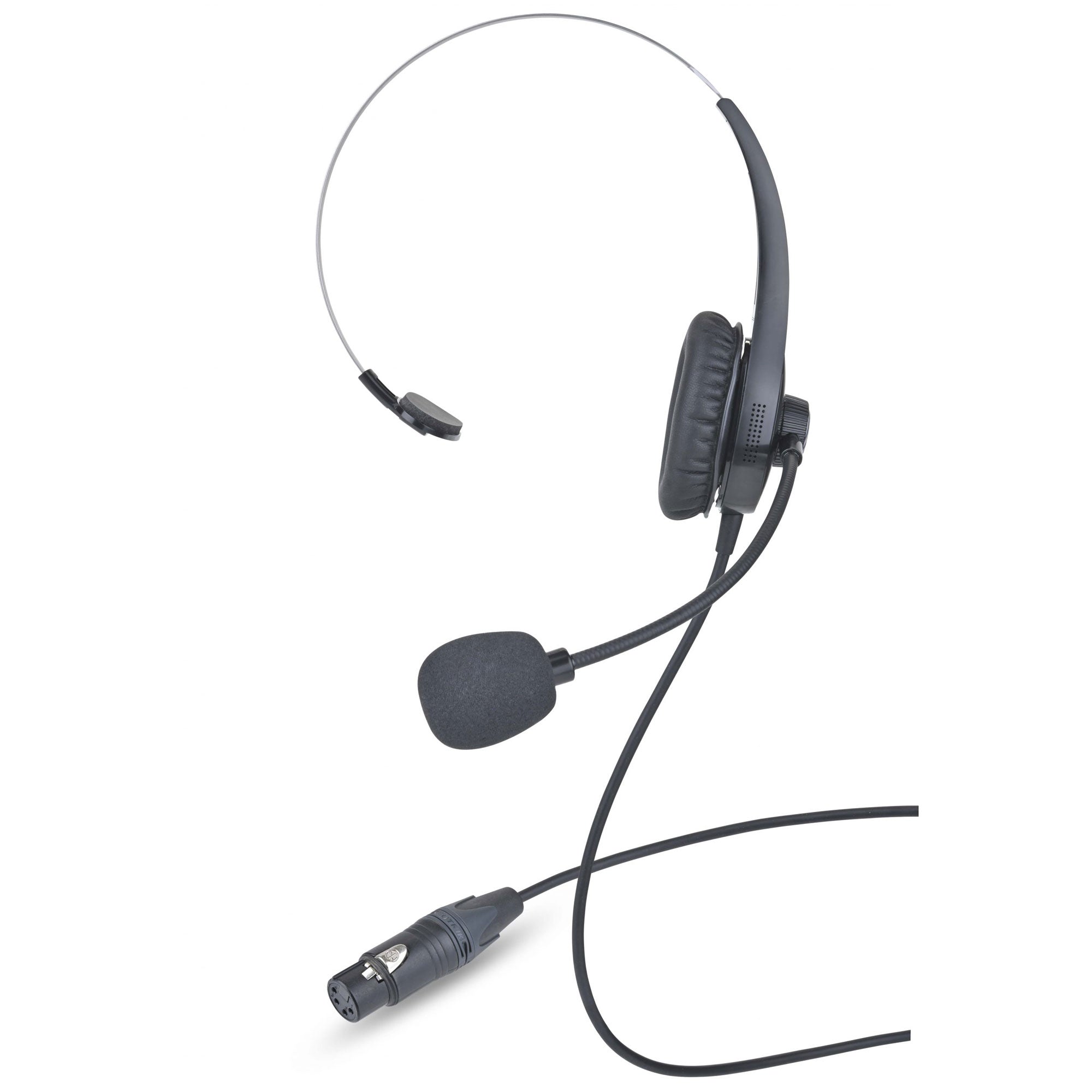 Clear-Com CC-28-X4 Single Ear Lightweight Intercom Headset (4-Pin Female XLR)