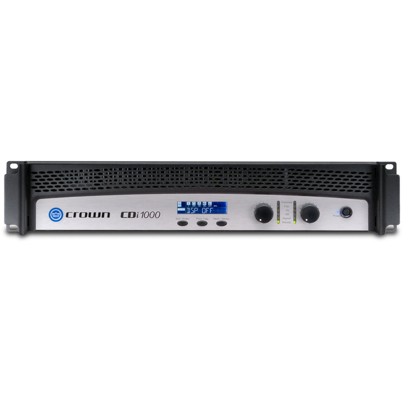 Crown CDi 1000 2-Channel Commercial Power Amplifier (500W/Channel at 4 Ohms, 70V/140V)