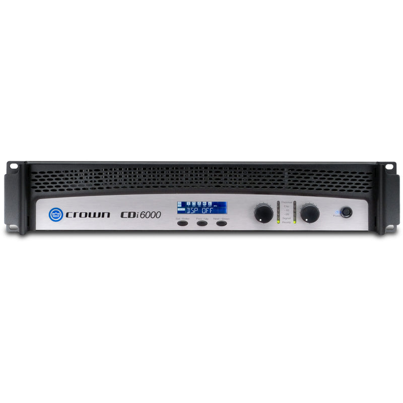 Crown CDi 6000 2-Channel Commercial Power Amplifier (2100W/Channel at 4 Ohms, 70V/140V)