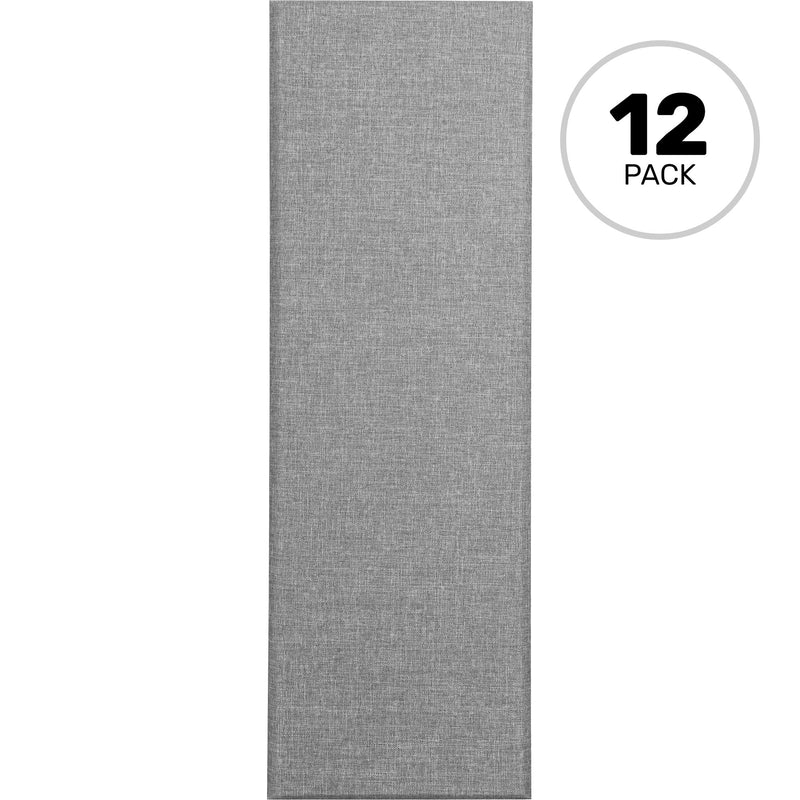 Primacoustic Broadway 2" Broadband Control Column Panels with Beveled Edge (Grey, 12 Pack)