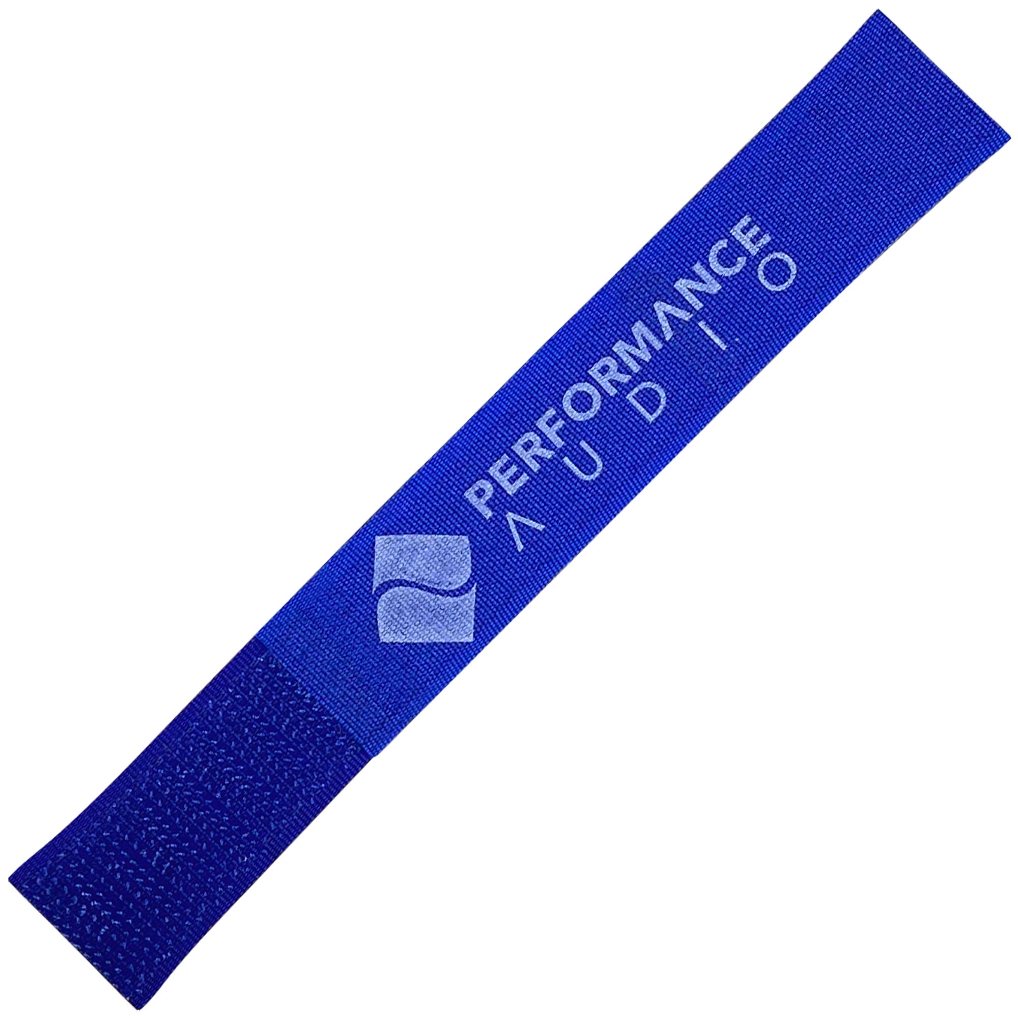 Cord-Lox 310-C Closed Loop Velcro Hook and Loop Cable Ties (1" x 10", Blue, 100 Pack)