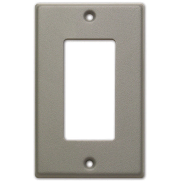 RDL CP-1G Single Cover Plate (Grey)