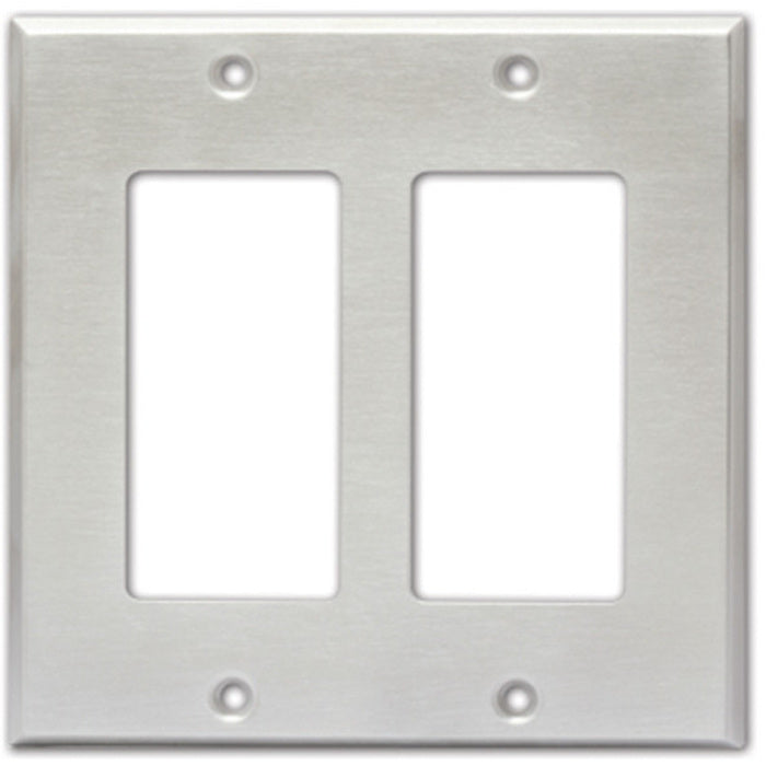 RDL CP-2S Double Cover Plate (Stainless Steel)