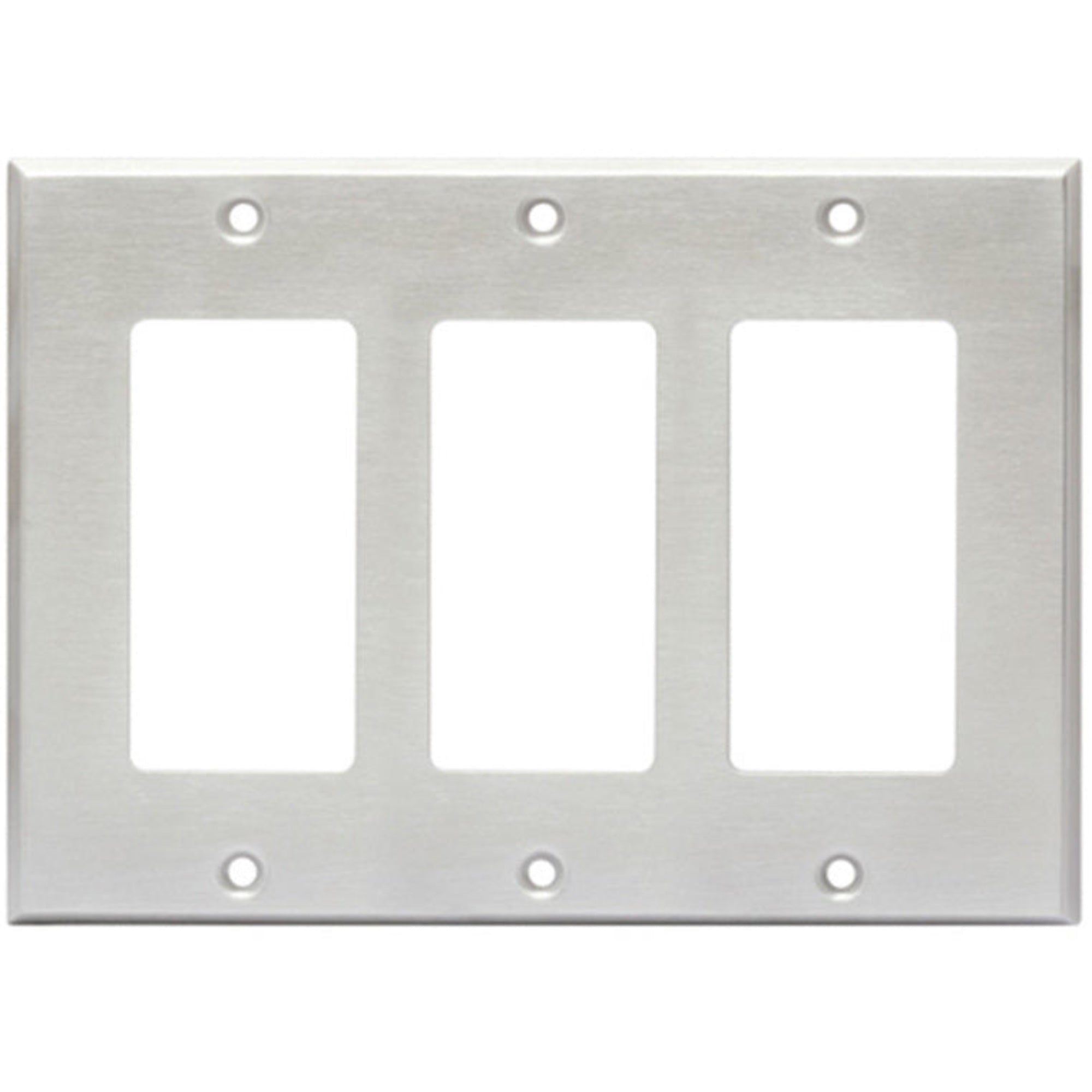 RDL CP-3S Triple Cover Plate (Stainless Steel)