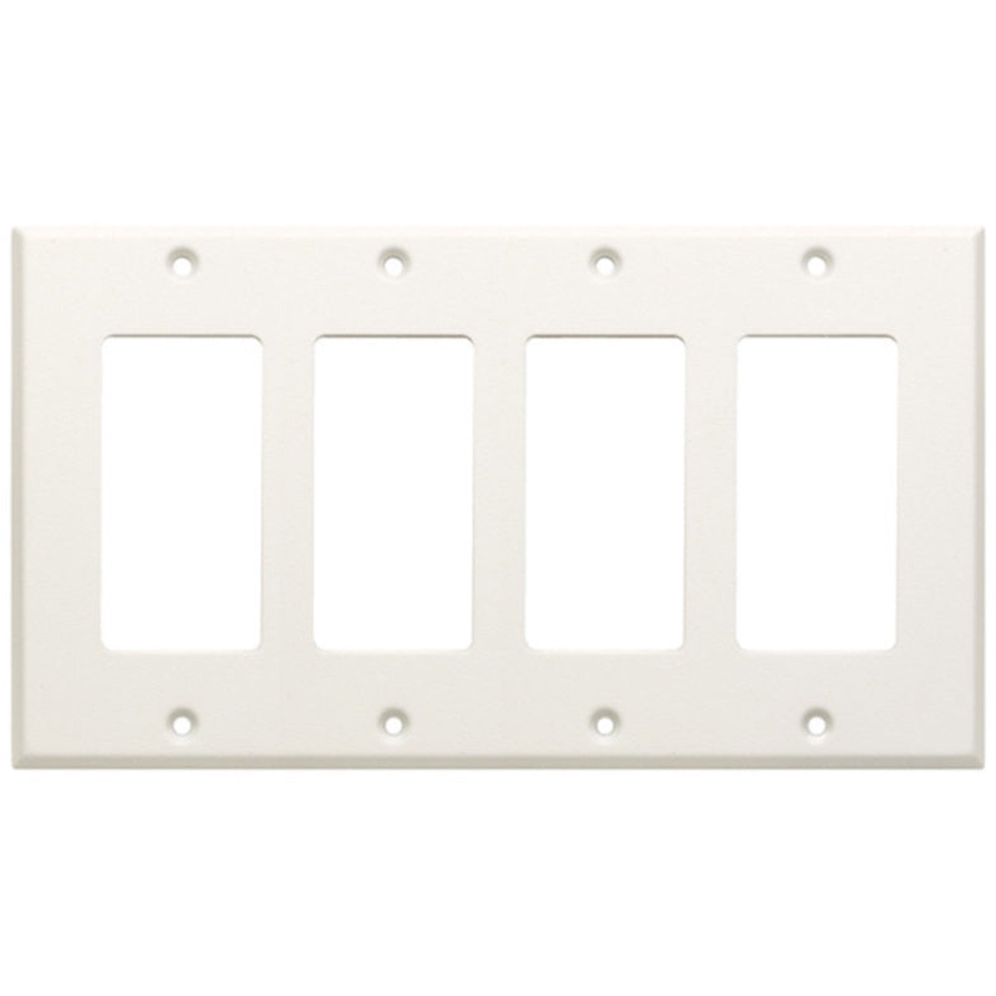 RDL CP-4 Quadruple Cover Plate (White)