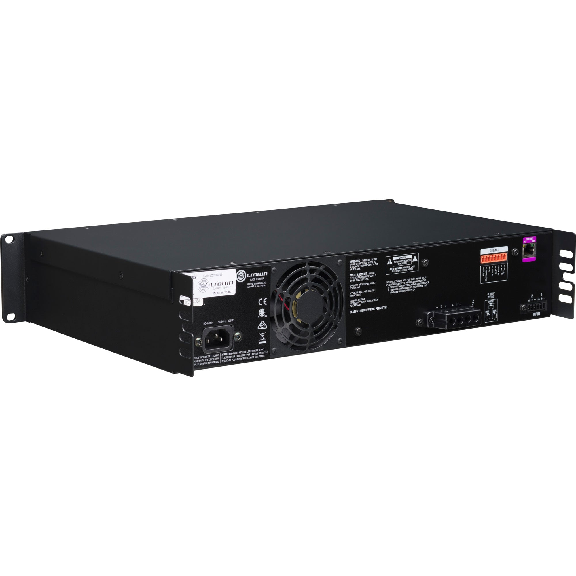 Crown CDi DriveCore 2|600 2-Channel Power Amplifier (600W)