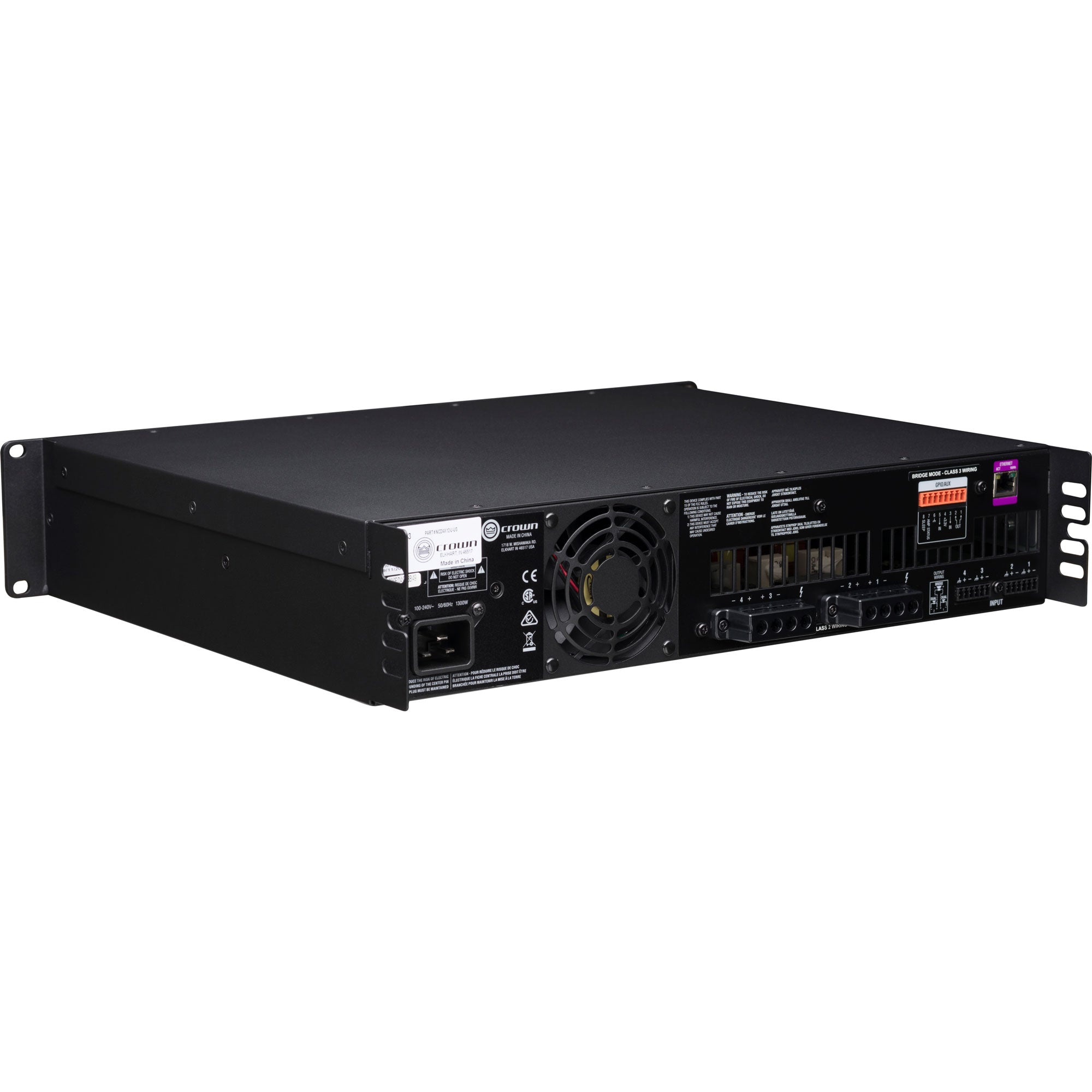 Crown CDi DriveCore 4|1200 4-Channel Power Amplifier (1200W)