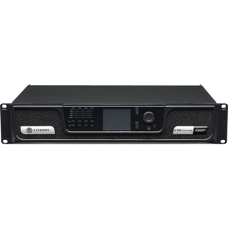Crown CDi DriveCore 4|300BL 4-Channel Power Amplifier with BLU Link (300W)