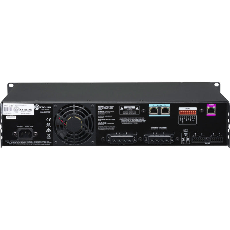 Crown CDi DriveCore 4|600BL 4-Channel Power Amplifier with BLU Link (600W)