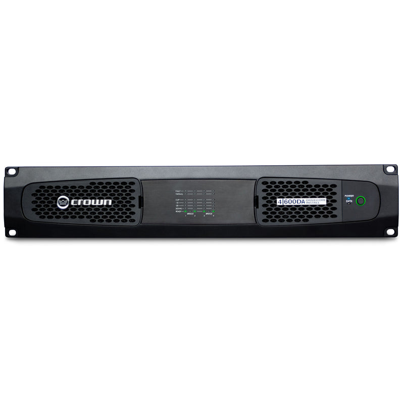 Crown DCi 4|600DA DriveCore Install DA Series 4-Channel Power Amplifier with Dante (600W)
