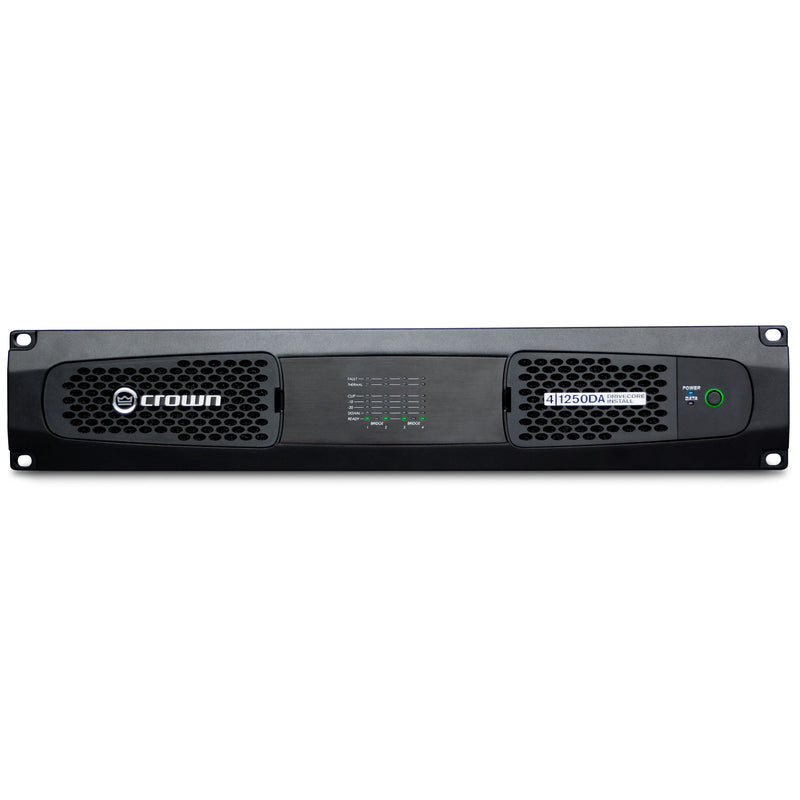 Crown DCi 4|1250DA DriveCore Install DA Series 4-Channel Power Amplifier with Dante (1250W)
