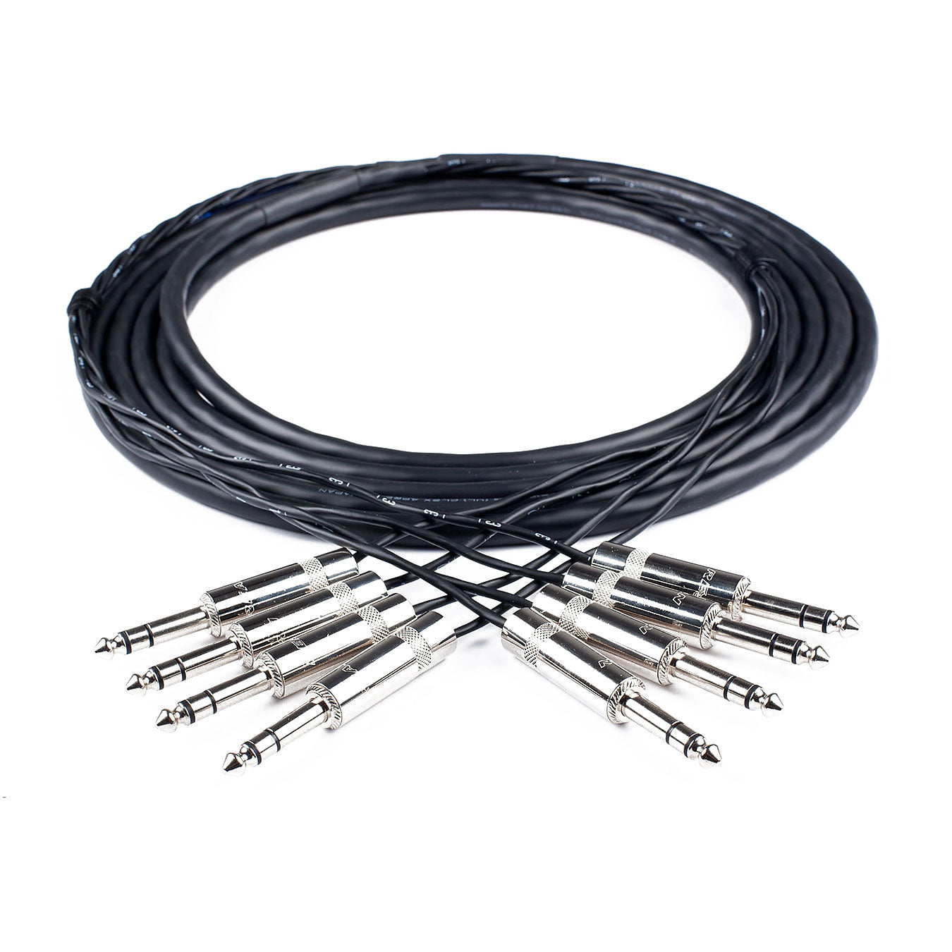 Custom Cables 4-Channel Audio Snake Made from Mogami W2931 & Neutrik Connectors (Config per Side)