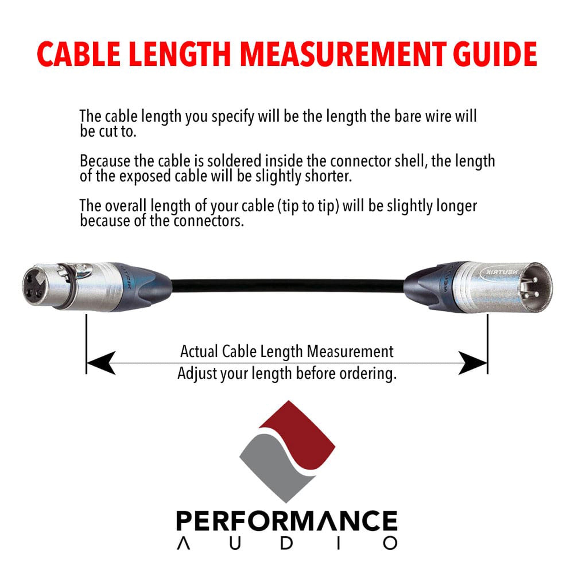 Custom Cables RCA to 1/4" TS Mono Audio Cable Made from Mogami W2964 & Neutrik Connectors