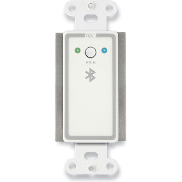 RDL D-BT1A Bluetooth Audio Format-A Interface on Decora Plate (White)