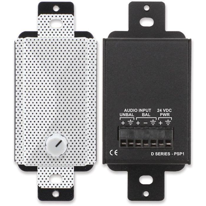 RDL D-PSP1 Active Loudspeaker on Decora Plate (White)