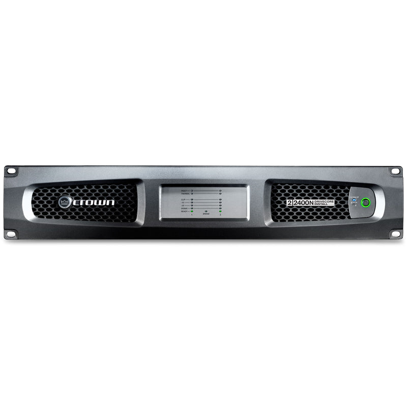 Crown DCi 2|2400N DriveCore Install Network Series 2-Channel Power Amplifier with BLU Link (2400W)