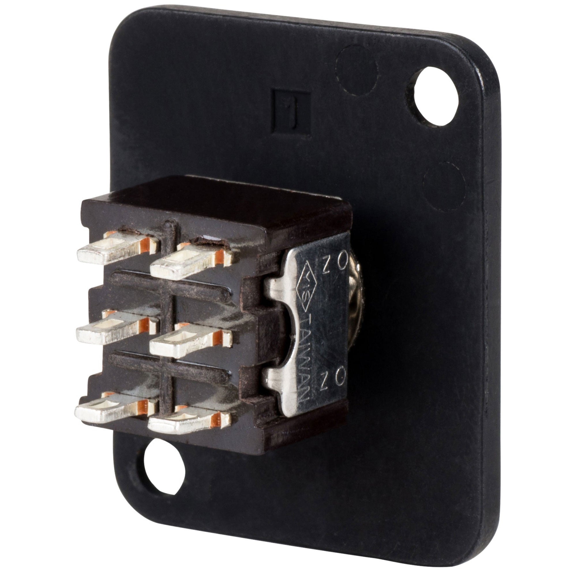 Switchcraft EHTSLB Toggle Switch Locking DPDT (Black)