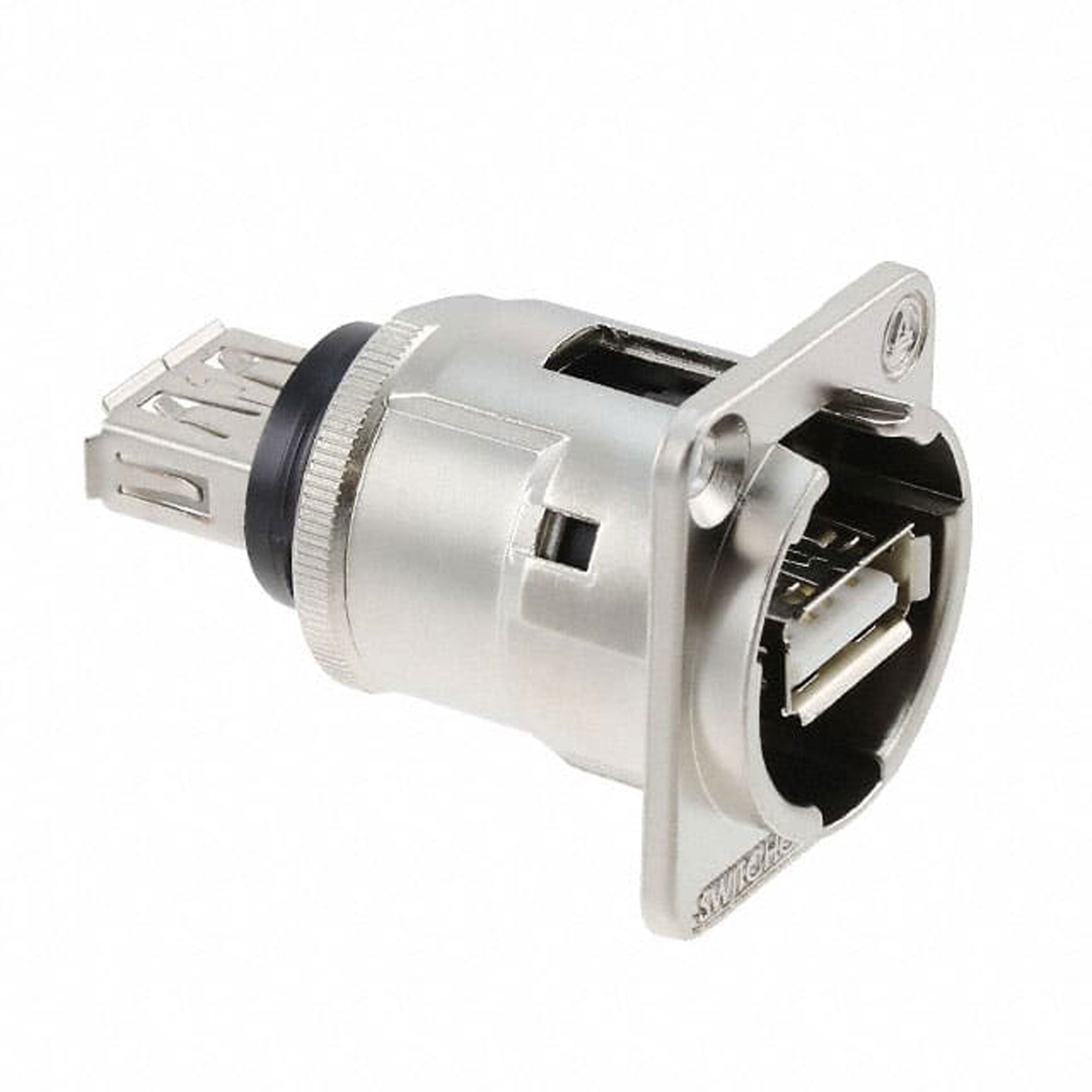 CLEARANCE Switchcraft EHUSBAAX USB-A to USB-A Feedthru Connector (While Supplies Last)