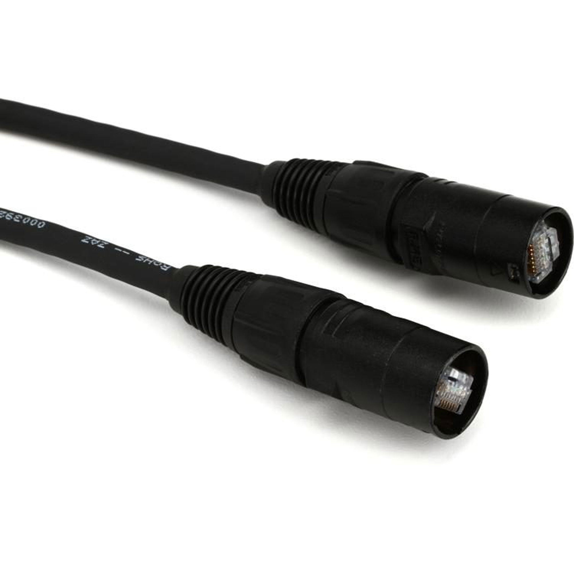Whirlwind ENC2S Tactical Shielded Cat5e Cable with CAT5e etherCON Connectors (15')