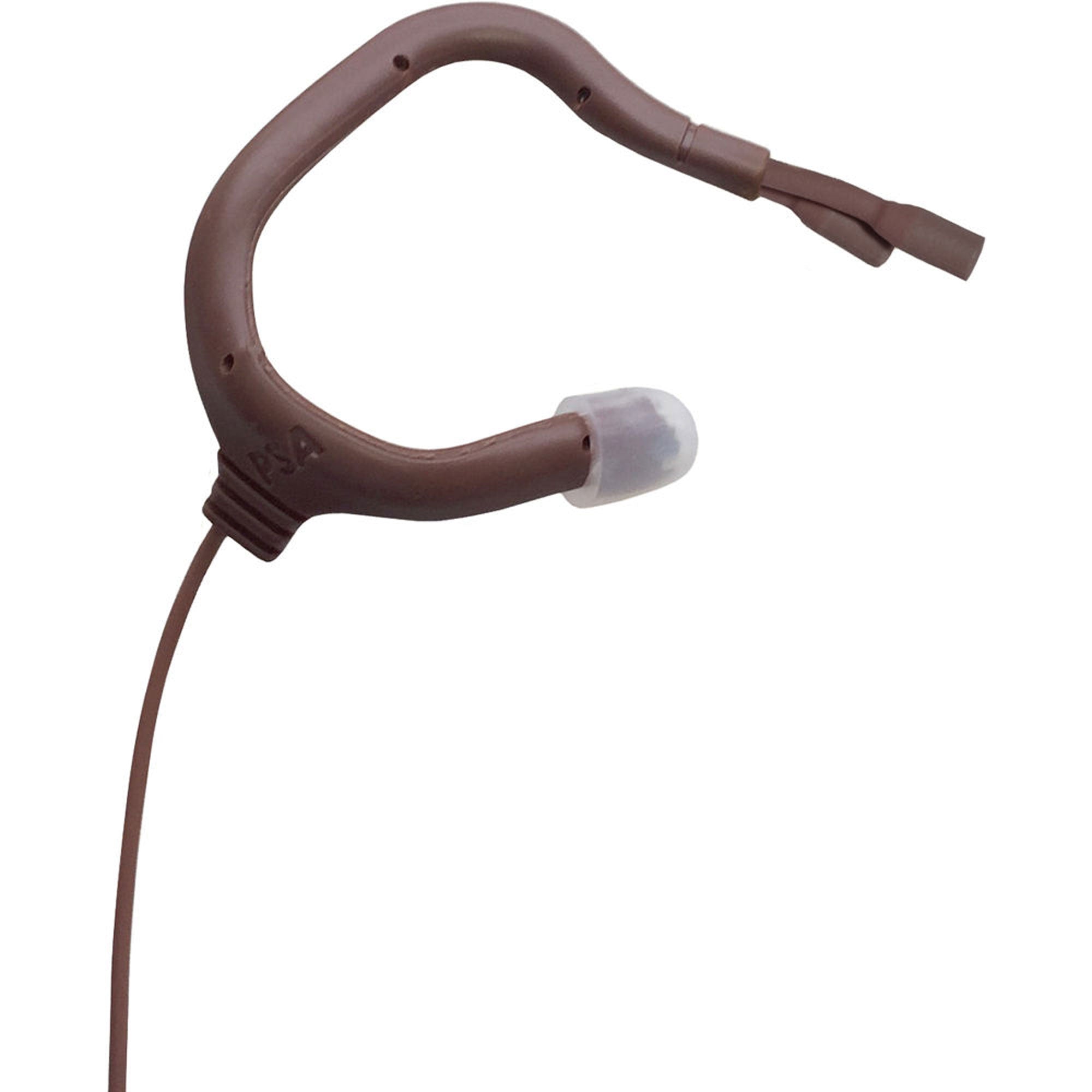 Point Source Audio EO2-8WL EMBRACE Dual-Element Omni Earmount Mic for Shure (Brown)