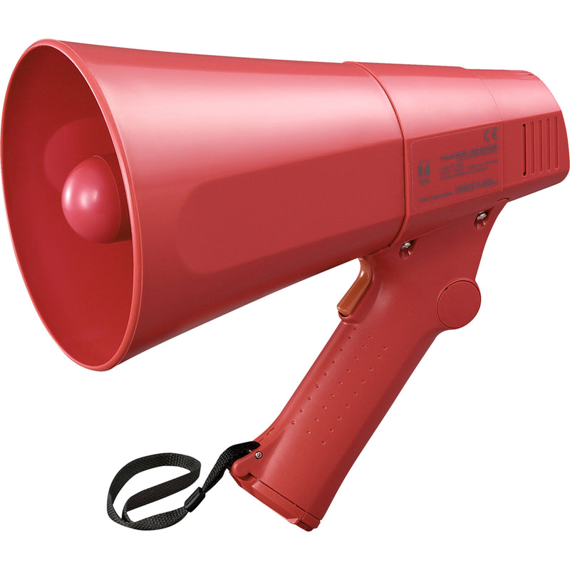 Toa Electronics ER-520S 6W Compact Handheld Megaphone with Siren (Red)