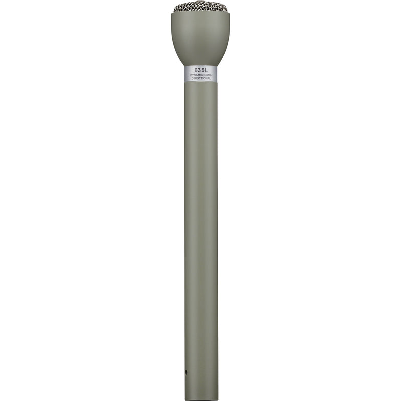Electro-Voice 635L Omnidirectional Handheld Dynamic ENG Microphone with Long Handle (Beige)