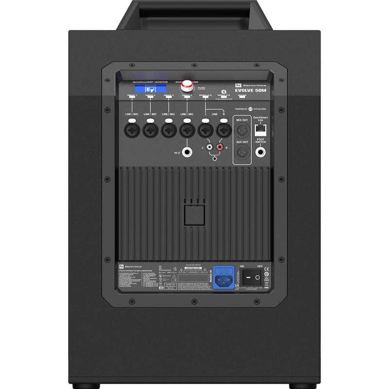 Electro-Voice EVOLVE 50M Portable 1000W Bluetooth-Enabled Subwoofer and Column Speaker Kit (Black)