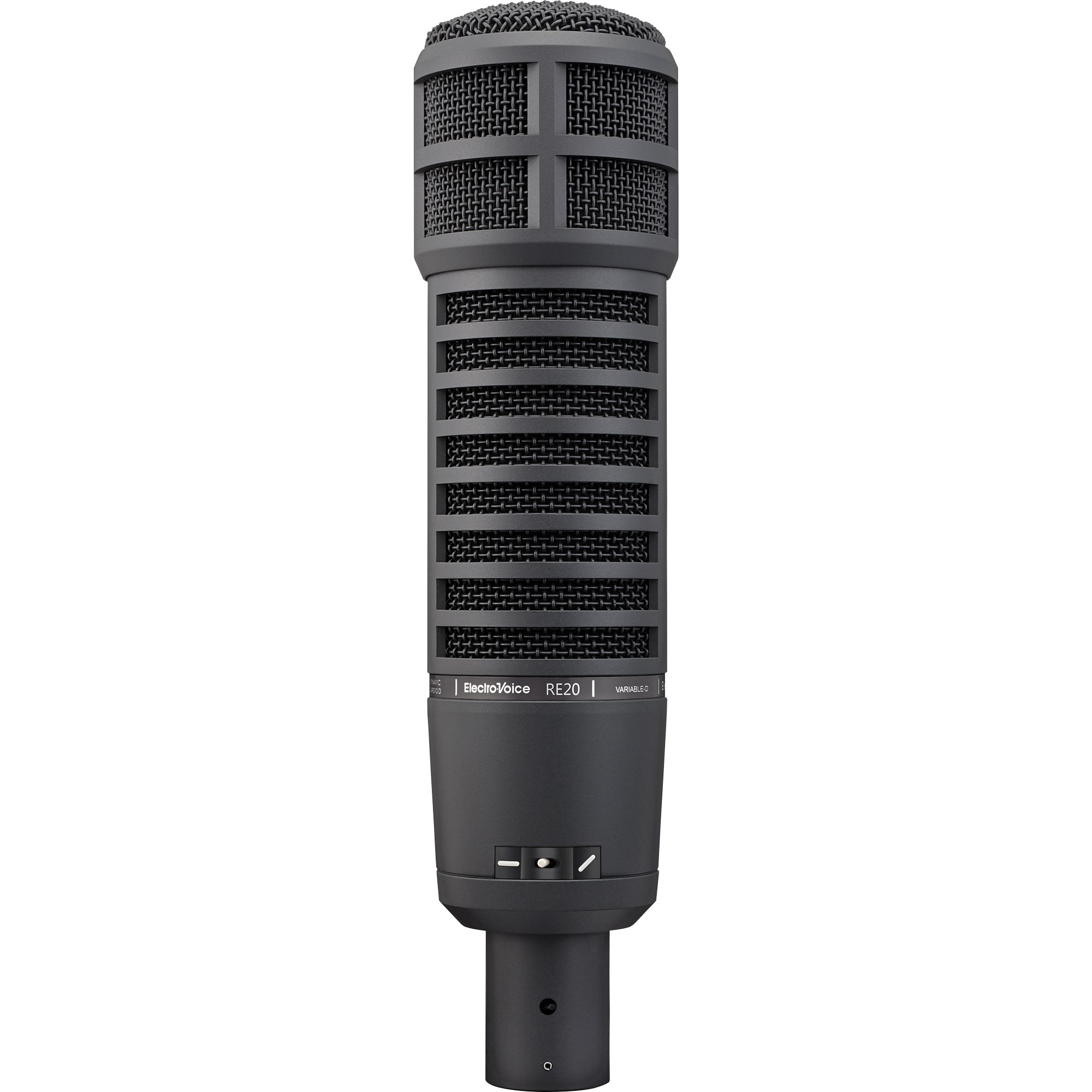 Electro-Voice RE20 Broadcast Announcer Microphone Broadcasting Bundle (Black)
