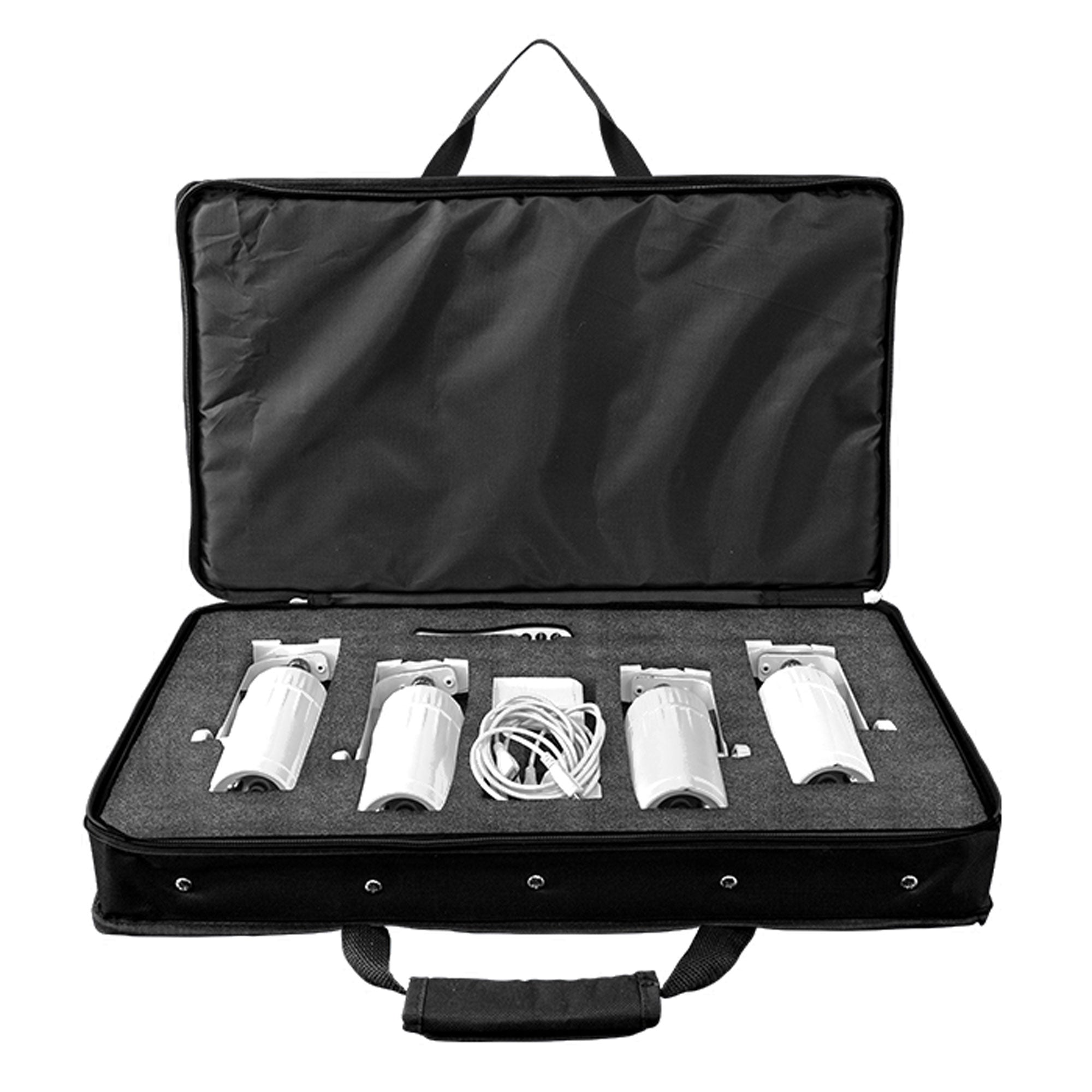 Chauvet DJ EZpin Pack 4 Battery-Powered LED Pin Spot Light Bundle (4 Pack)